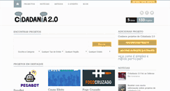 Desktop Screenshot of cidadania20.com