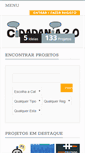 Mobile Screenshot of cidadania20.com